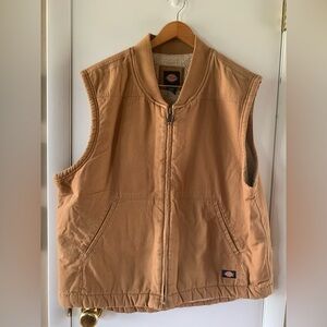 Dickies vintage Tan Sherpa Vest